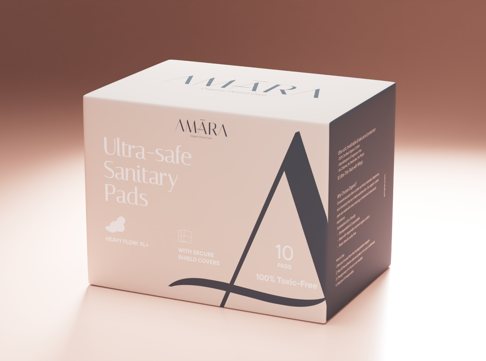 EVOLVE organic product packaging with cotton